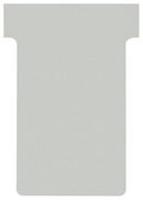 Image nobo T-Karten, Größe 2 / 60 mm, 170 g/qm, grau