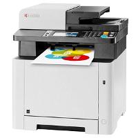 Image KYOCERA ECOSYS M5526cdn Life Plus 4 in 1 Farblaser-Multifunktionsdrucker grau