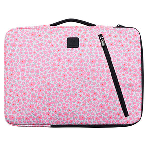 Image Exacompta Laptophülle Liberty Kunstfaser rosa bis 40,6 cm (16 Zoll)