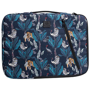 Image Exacompta Laptophülle Savana Kunstfaser blau bis 40,6 cm (16 Zoll)