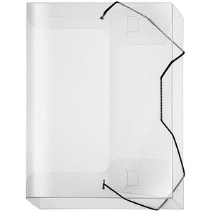 Image VELOFLEX Heftbox Crystal 3,0 cm transparent