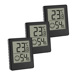 Image TFA® 30.5039 Hygrometer schwarz