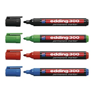 Image EDDING Industriemarker 300 4er; 1 Pack = 4 St.