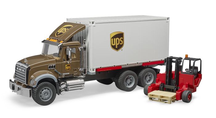Image MACK Granite UPS Logistik-LKW mit Mitnah