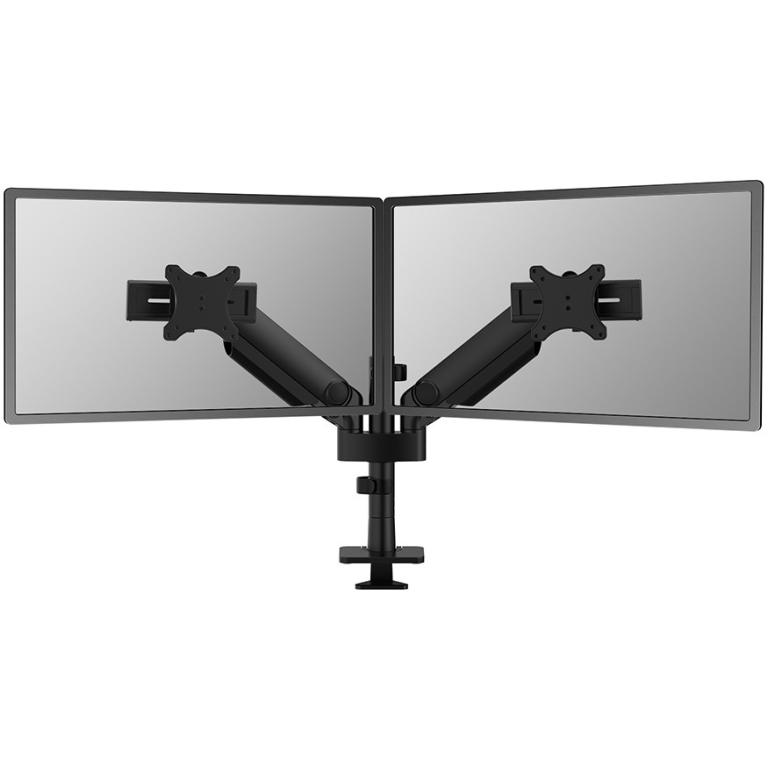 Image Neomounts Monitor-Halterung DS65S-950BL2 schwarz für 2 Monitore, Tischklemme, Tischbohrung