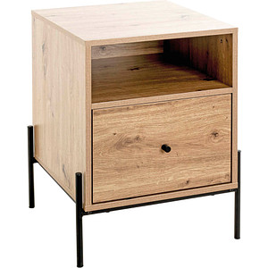 Image HAKU Möbel Konsole Nachttisch eiche 45,0 x 47,0 x 60,0 cm