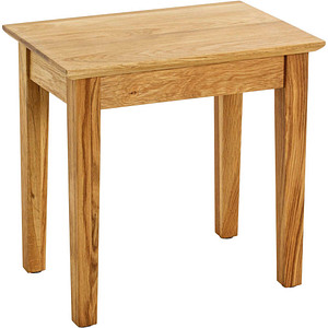 Image HAKU Möbel Beistelltisch Holz schwarz 43,0 x 30,0 x 42,0 cm
