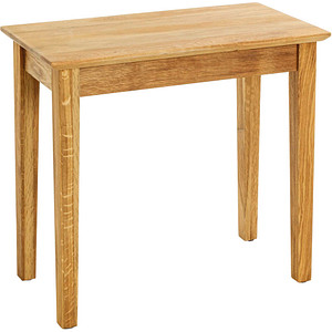 Image HAKU Möbel Beistelltisch Holz schwarz 56,0 x 30,0 x 52,0 cm