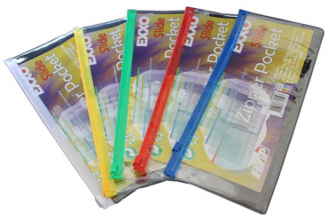 Image Gleitverschlusstaschen DIN lang farblich sortiert