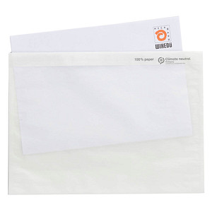 Image 250 WIHEDÜ Lieferscheintaschen Pergamin Papier DIN C5