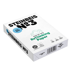 Image STEINBEIS Recyclingpapier No.3 DIN A4 80 g/qm 500 Blatt