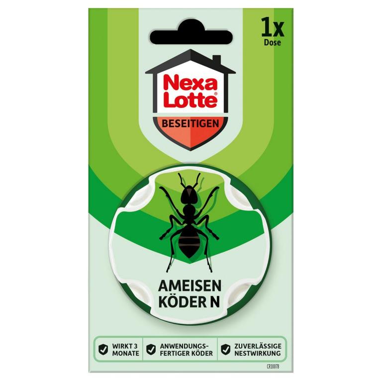 Image >>Artikel ||34426|| verwenden>>Artikel zur Zeit nicht lieferbar Nexa Lotte® Ameisenköder | 1 Dose Insektizid+++ BIOZIDPRODUKTE VORSICHTIG VERWENDEN. VOR GEBRAUCH STETS ETIKETT UND PRODUKTINFORMATIONEN LESEN +++