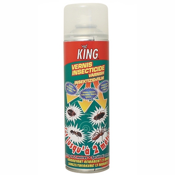 Image King VERNIS INSECTICIDE VARNISH | 500-ml-Spray Insektizid +++ BIOZIDPRODUKTE VORSICHTIG VERWENDEN. VOR GEBRAUCH STETS ETIKETT UND PRODUKTINFORMATIONEN LESEN +++