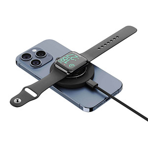 Image XLAYER MagFix Pro 3-in-1 Induktive Ladestation schwarz, 15 Watt