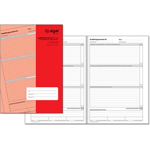 Image SIGEL Formularbuch "Ausbildungsnachweis", A4, 28 Blatt - für den Markt: D - 5 S