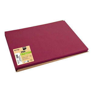 Image PROnappe Einweg-Tischset, 400 x 300 mm, burgunderrot