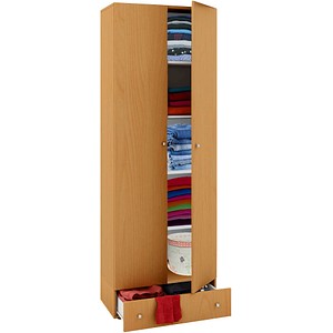 Image VCM my office Vandol Aktenschrank buche 4 Fachböden 70,0 x 40,0 x 198,0 cm