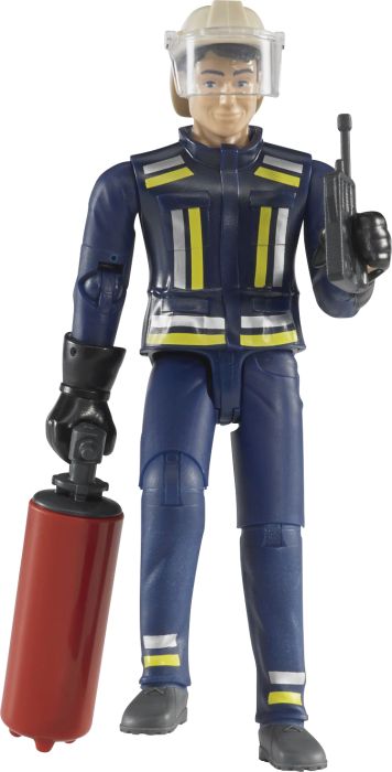 Image bruder 60100 Feuerwehrmann mit Zubehör Spielfigur