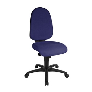 Image Topstar Bürostuhl Syncro Pro 5, S500 G26 blau, schwarz Stoff