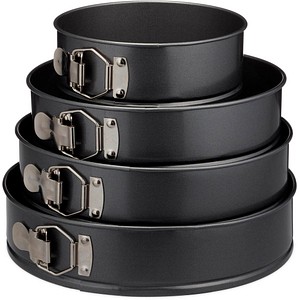 Image relaxdays Springformen-Set Ø 18,0, 24,0, 26,0, 28,0 cm