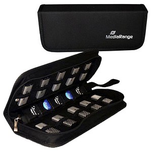 Image MediaRange Speicherkarten-Tasche schwarz
