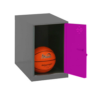 Image Simonrack Spind SIMONLOCKER DISM anthrazit, pink 8425437116544, 1 Schließfach 30,0 x 50,0 x 47,5 cm
