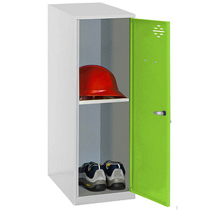 Image Simonrack Spind SIMONLOCKER DISM grau, grün 8425437116728, 1 Schließfach 30,0 x 50,0 x 91,5 cm