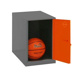 Image Simonrack Spind SIMONLOCKER DISM anthrazit, orange 8425437116537, 1 Schließfach 30,0 x 50,0 x 47,5 cm