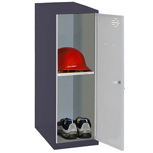 Image Simonrack Spind SIMONLOCKER DISM anthrazit, grau 8425437116797, 1 Schließfach 30,0 x 50,0 x 91,5 cm