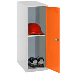 Image Simonrack Spind SIMONLOCKER DISM grau, orange 8425437119255, 1 Schließfach 40,0 x 50,0 x 91,5 cm