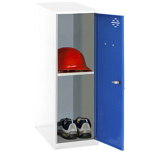 Image Simonrack Spind SIMONLOCKER DISM weiß, blau 8425437119354, 1 Schließfach 40,0 x 50,0 x 91,5 cm
