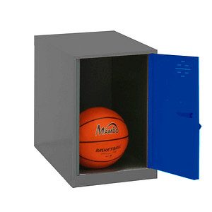 Image Simonrack Spind SIMONLOCKER DISM anthrazit, blau 8425437117671, 1 Schließfach 40,0 x 50,0 x 47,5 cm
