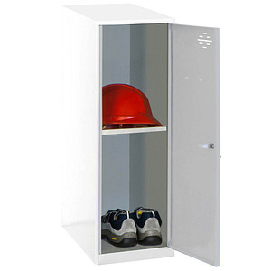 Image Simonrack Spind SIMONLOCKER DISM weiß, grau 8425437119415, 1 Schließfach 40,0 x 50,0 x 91,5 cm