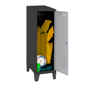 Image Simonrack Spind SIMONLOCKER DISM SINGLE anthrazit, grau 8425437120374, 1 Schließfach 30,0 x 50,0 x 101,5 cm