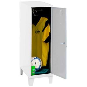 Image Simonrack Spind SIMONLOCKER DISM weiß, grau 8425437120442, 1 Schließfach 30,0 x 50,0 x 101,5 cm
