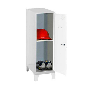 Image Simonrack Spind SIMONLOCKER DISM grau, weiß 8425437122026, 1 Schließfach 40,0 x 50,0 x 101,5 cm