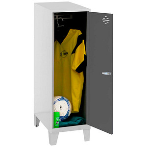 Image Simonrack Spind SIMONLOCKER DISM anthrazit, grau 8425437121562, 1 Schließfach 40,0 x 50,0 x 101,5 cm