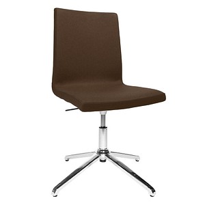 Image Topstar Besucherstuhl Cube EA290 L59 braun Stoff