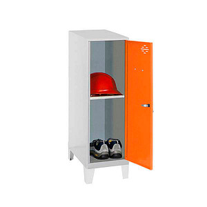 Image Simonrack Spind SIMONLOCKER DISM grau, orange 8425437122040, 1 Schließfach 40,0 x 50,0 x 101,5 cm