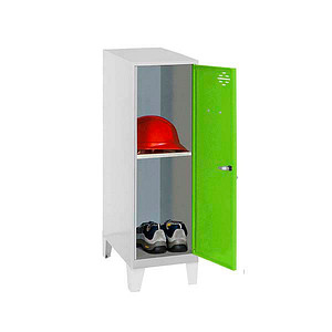 Image Simonrack Spind SIMONLOCKER DISM grau, grün 8425437122064, 1 Schließfach 40,0 x 50,0 x 101,5 cm