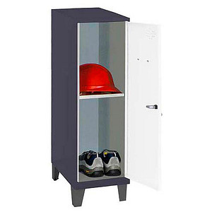Image Simonrack Spind SIMONLOCKER DISM anthrazit, weiß 8425437122088, 1 Schließfach 40,0 x 50,0 x 101,5 cm