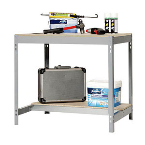 Image Simonrack Werkbank SIMONWORK BT0 grau 121,0 x 76,0 x 84,2 cm