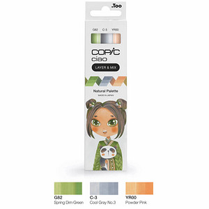 Image COPIC Marker ciao, 3er Set "Natural Palette"