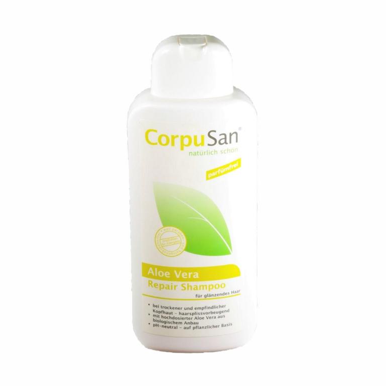 Image CorpuSan Repairshampoo "Aloe Vera" parfümfrei | 400 ml 