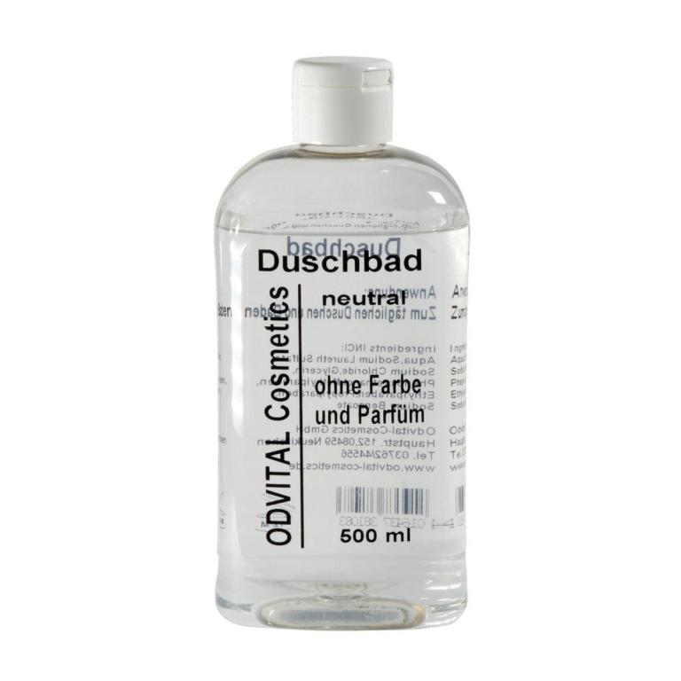 Image Duschbad neutral | 500 ml ohne Farbstoffe, ohne Parfüm, für die tägliche Körperpflege