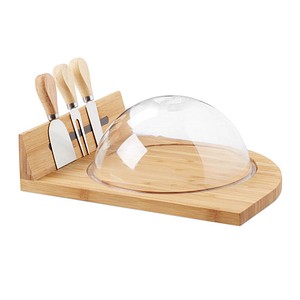 Image relaxdays Käse-Set Natur 31,0 x 25,0 cm