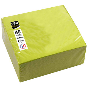 Image PROnappe Dinner-Servietten, 380 x 380 mm, gelb