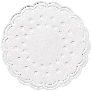 Image 250 DUNI Tropfdeckchen Ø 7,5 cm