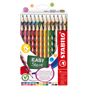 Image STABILO Dreikant-Buntstifte EASYcolors L, 24er Etui