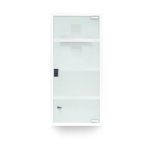 Image relaxdays Medizinschrank EMERGENCY XXL ohne Norm weiß